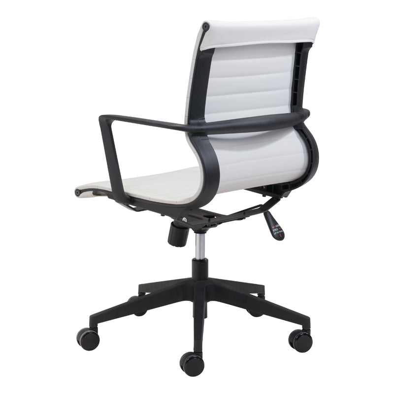 Zuo Stacy 102007 Office Chair - White IMAGE 5