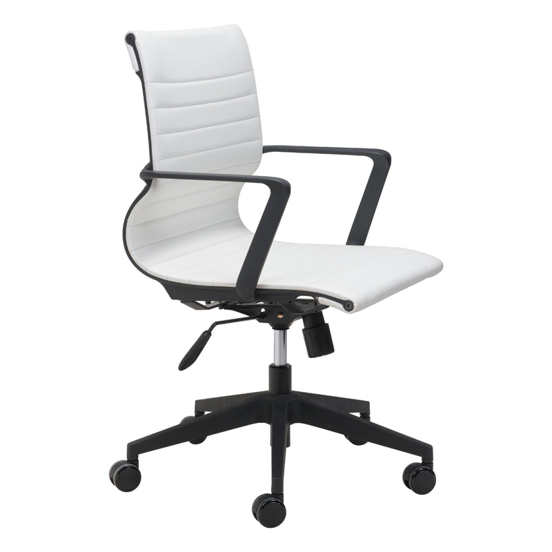 Zuo Stacy 102007 Office Chair - White IMAGE 6