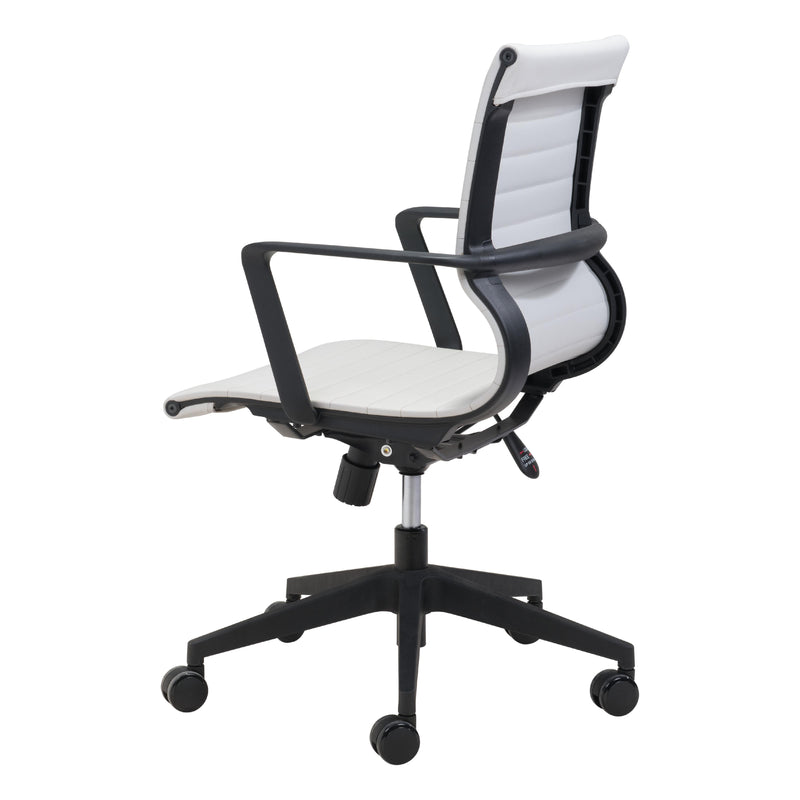 Zuo Stacy 102007 Office Chair - White IMAGE 7