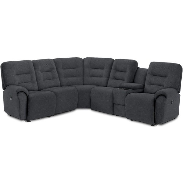 Best Home Furnishings Unity Power Reclining Fabric 6 pc Sectional M730R4L-18963C IMAGE 1