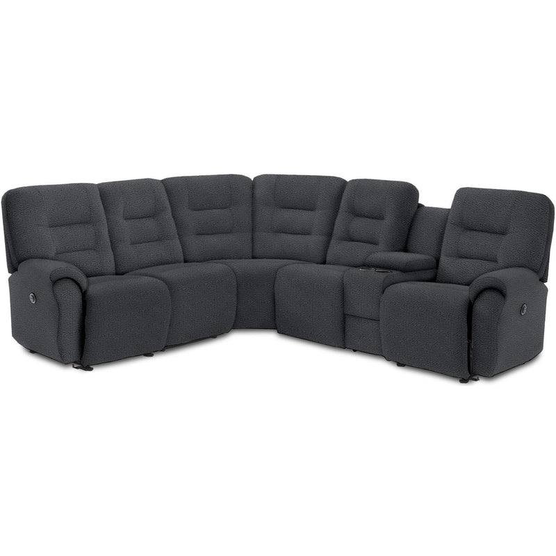 Best Home Furnishings Unity Power Reclining Fabric 6 pc Sectional M730R4L-18963C IMAGE 1