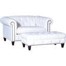 Mayo Furniture Stationary Fabric Chair 8888F40 Chair - Shadowfax Snow IMAGE 2