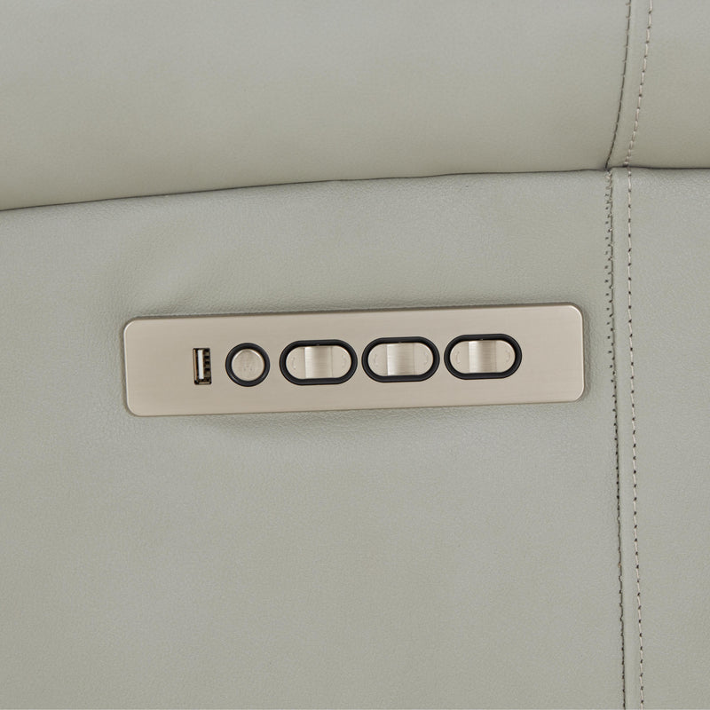 Barcalounger Jaxon Power Leather Recliner 9PHL-3091-5707-91 IMAGE 10