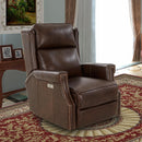 Barcalounger Brookmore Power Swivel Glider Leather Recliner 8PH-4000-5625-87 IMAGE 12