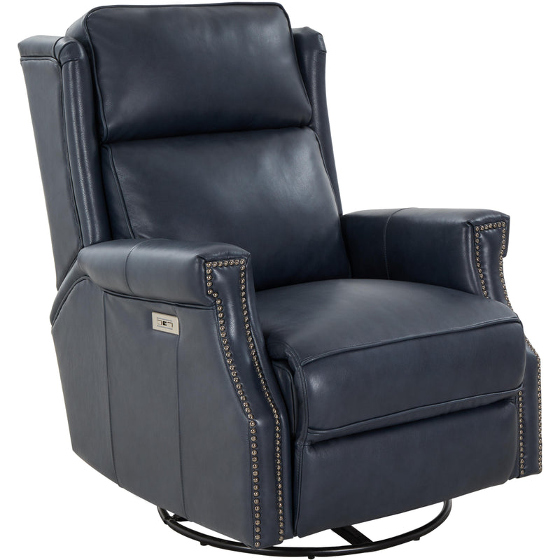Barcalounger Brookmore Power Swivel Glider Leather Recliner 8PH-4000-5708-45 IMAGE 1