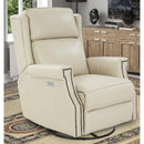 Barcalounger Brookmore Power Swivel Glider Leather Recliner 8PH-4000-5708-81 IMAGE 12