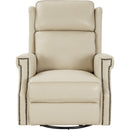 Barcalounger Brookmore Power Swivel Glider Leather Recliner 8PH-4000-5708-81 IMAGE 5