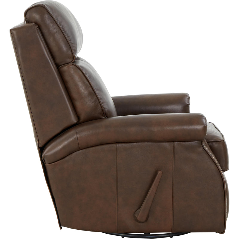 Barcalounger Crews Swivel Glider Leather Recliner 8-4001-5625-87 IMAGE 3