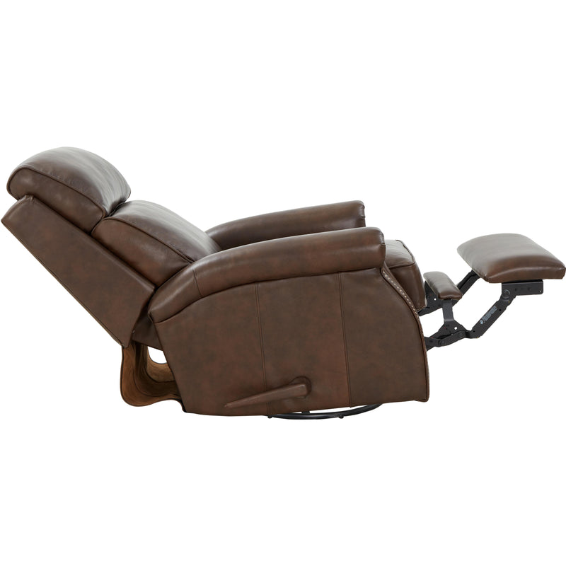 Barcalounger Crews Swivel Glider Leather Recliner 8-4001-5625-87 IMAGE 4