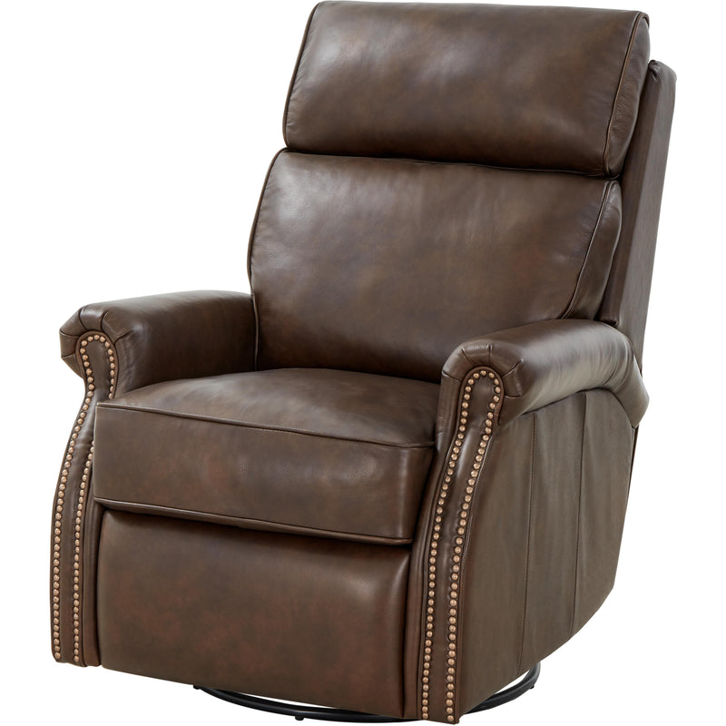 Barcalounger Crews Swivel Glider Leather Recliner 8-4001-5625-87 IMAGE 6