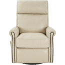 Barcalounger Crews Swivel Glider Leather Recliner 8-4001-5708-81 IMAGE 5