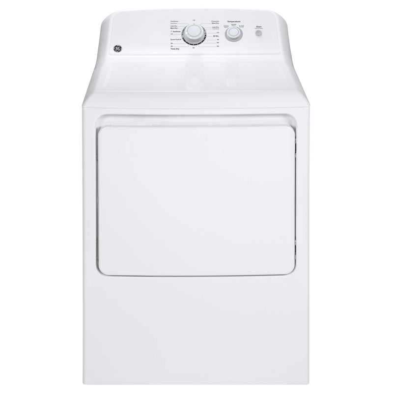 GE 6.2 cu.ft. Electric Dryer GTX22EBMRWW IMAGE 1