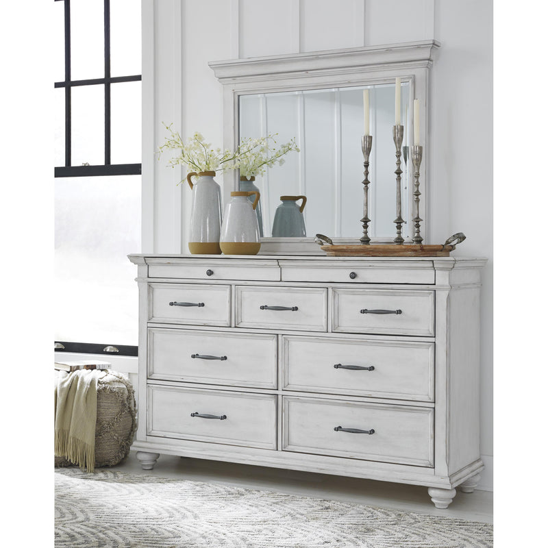 Benchcraft Kanwyn 9-Drawer Dresser with Mirror B777-31/B777-36 IMAGE 3