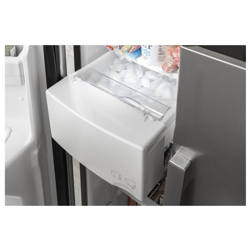 GE 36-inch, 25.3 cu. ft. Side-by-Side Refrigerator with Water and Ice Dispenser GSS25GYPFS IMAGE 10