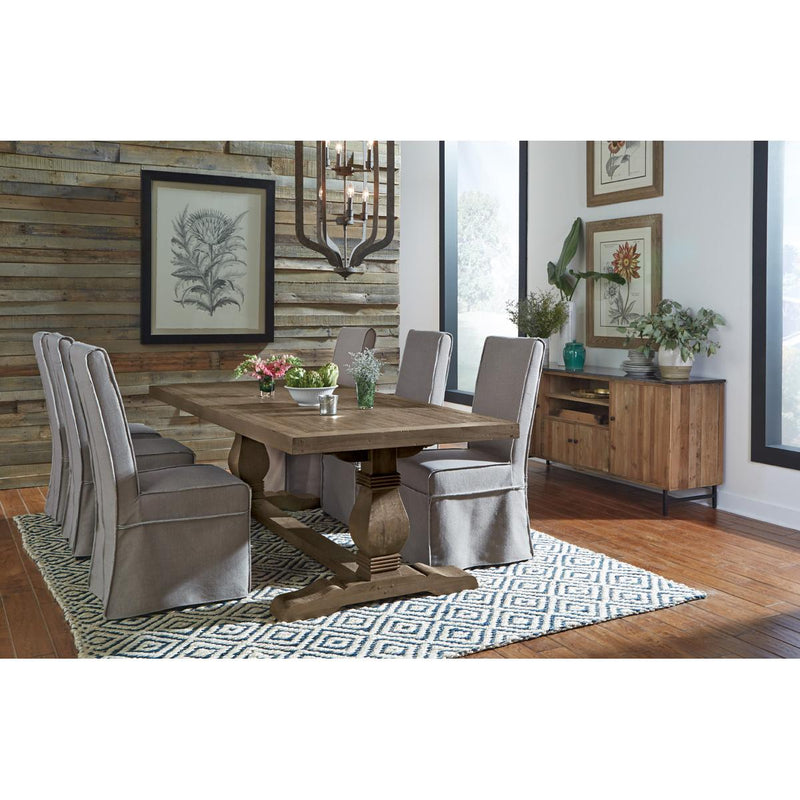 Classic Home Caleb Dining Table with Trestle Base 51030594 IMAGE 4
