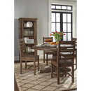 Classic Home Round Caleb Dining Table with Pedestal Base 51030183 IMAGE 4