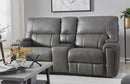 463-86P/97314 Revive by Southern Motion Hudson Leather Power Loveseat in Oasis Coal