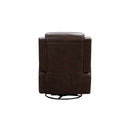 Barcalounger Kennedy Power Swivel Glider Leather Match Recliner 8PH-3757-3712-86 IMAGE 8