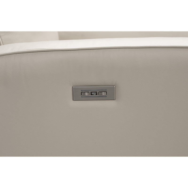 Barcalounger Kennedy Power Swivel Glider Leather Match Recliner 8PH-3757-3726-82 IMAGE 11