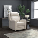 Barcalounger Kennedy Power Swivel Glider Leather Match Recliner 8PH-3757-3726-82 IMAGE 13