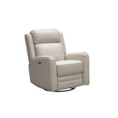 Barcalounger Kennedy Power Swivel Glider Leather Match Recliner 8PH-3757-3726-82 IMAGE 2