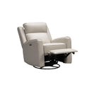 Barcalounger Kennedy Power Swivel Glider Leather Match Recliner 8PH-3757-3726-82 IMAGE 5