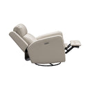 Barcalounger Kennedy Power Swivel Glider Leather Match Recliner 8PH-3757-3726-82 IMAGE 6