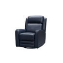 Barcalounger Kennedy Power Swivel Glider Leather Match Recliner 8PH-3757-3731-45 IMAGE 3