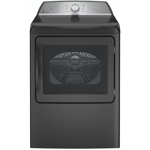 GE Profile 7.4 cu.ft. Electric Dryer with Wi-Fi PTD60EBPRDG IMAGE 1