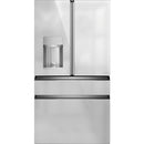 Café 36-inch, 22.3 cu.ft. Counter-Depth French 4-Door Refrigerator with Wi-Fi CXE22DM5PS5 IMAGE 1
