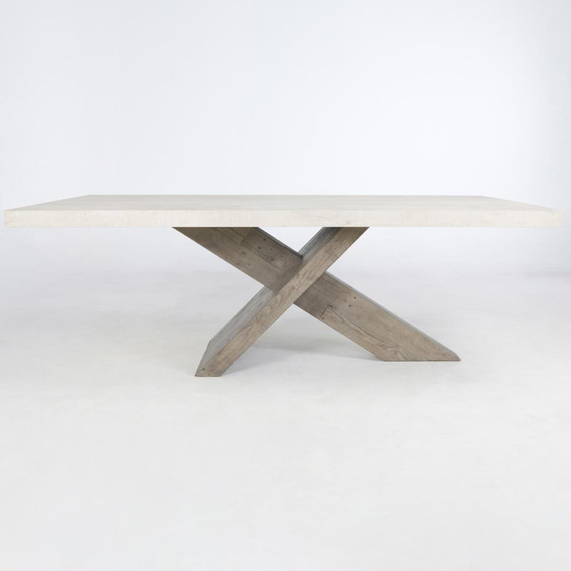 Classic Home Durant Dining Table with Concrete Top 51030906 IMAGE 1