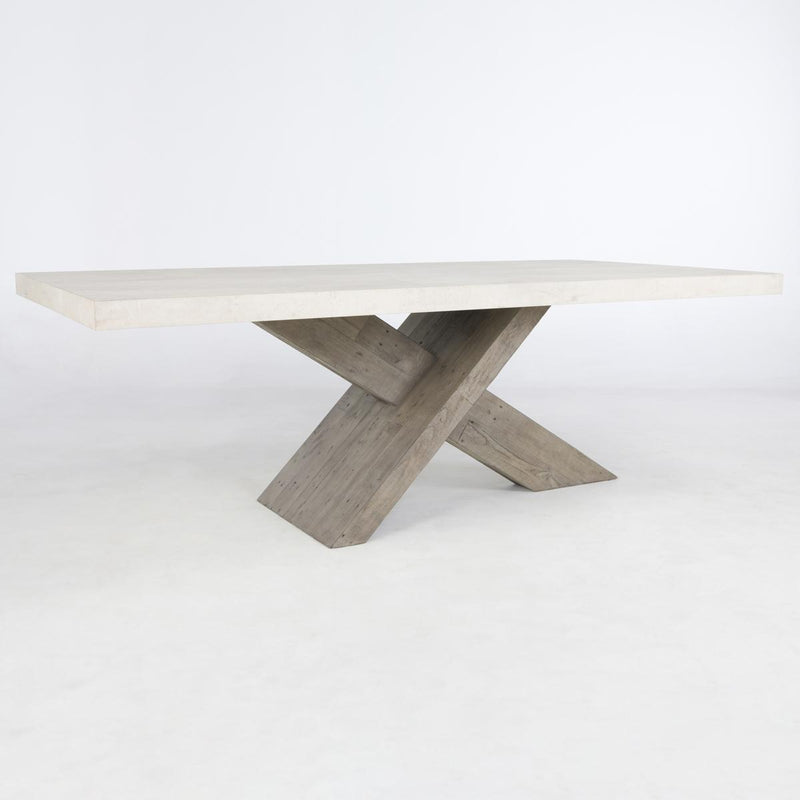 Classic Home Durant Dining Table with Concrete Top 51030906 IMAGE 2