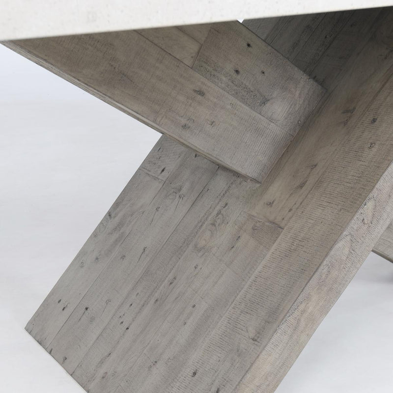 Classic Home Durant Dining Table with Concrete Top 51030906 IMAGE 4
