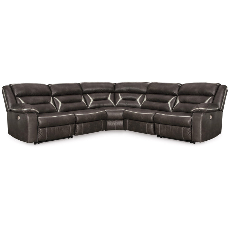  Signature Design by Ashley Kincord 13104S6 5 pc Power Reclining Sectional IMAGE 1
