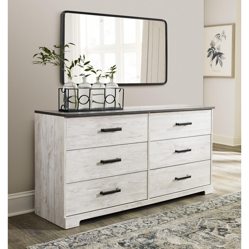  Signature Design by Ashley Shawburn EB4121-231 Six Drawer Dresser IMAGE 6