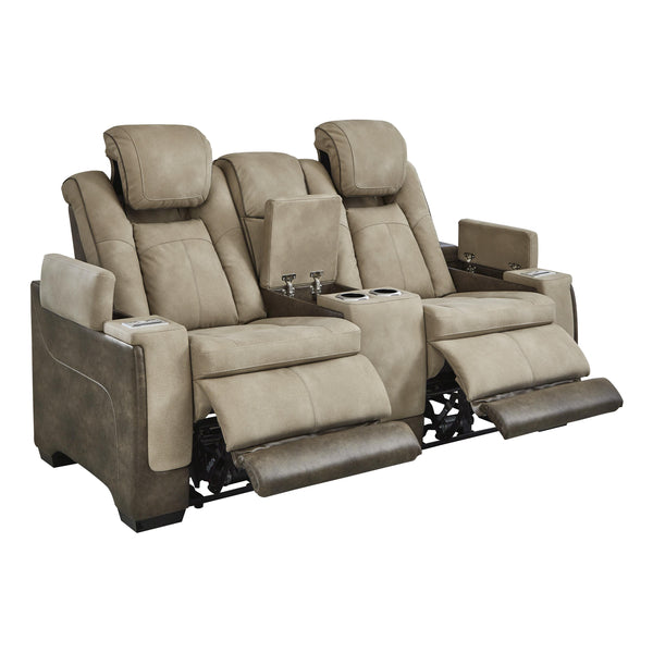 Signature Design by Ashley Next-Gen DuraPella Power Reclining Leather Look Loveseat 2200318 IMAGE 1