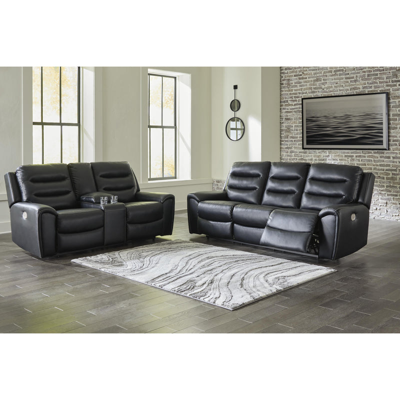  Signature Design by Ashley Warlin 6110518 Power Reclining Loveseat with Console and Adjustable Headrest IMAGE 13