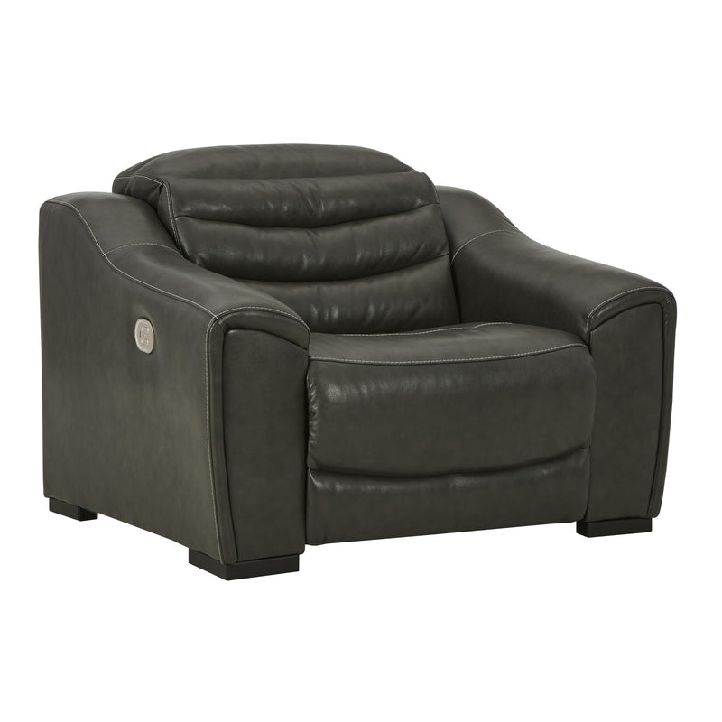  Signature Design by Ashley Center Line U6340413 Power Recliner with Adjustable Headrest IMAGE 1