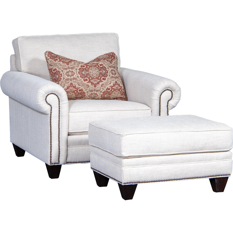 Mayo Furniture Stationary Fabric Chair 7670F40 Chair - Etiquette Sunrise IMAGE 1
