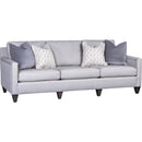 Mayo Furniture Stationary Fabric Sofa 1012F10 Sofa - Zenith Linen IMAGE 1