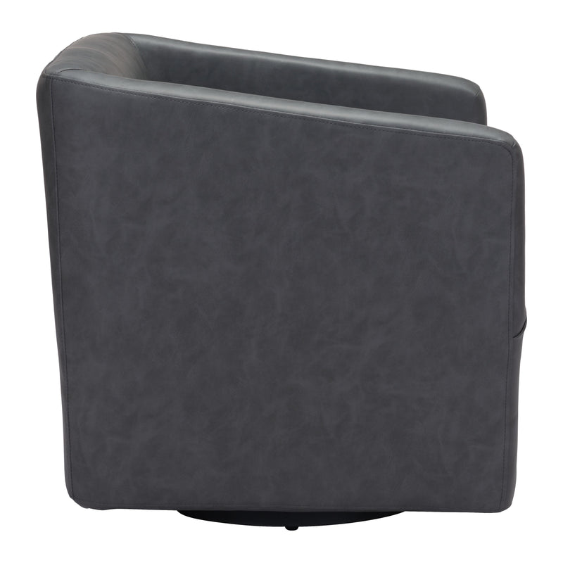 Zuo Brooks Swivel Polyurethane Accent Chair 102052 IMAGE 2