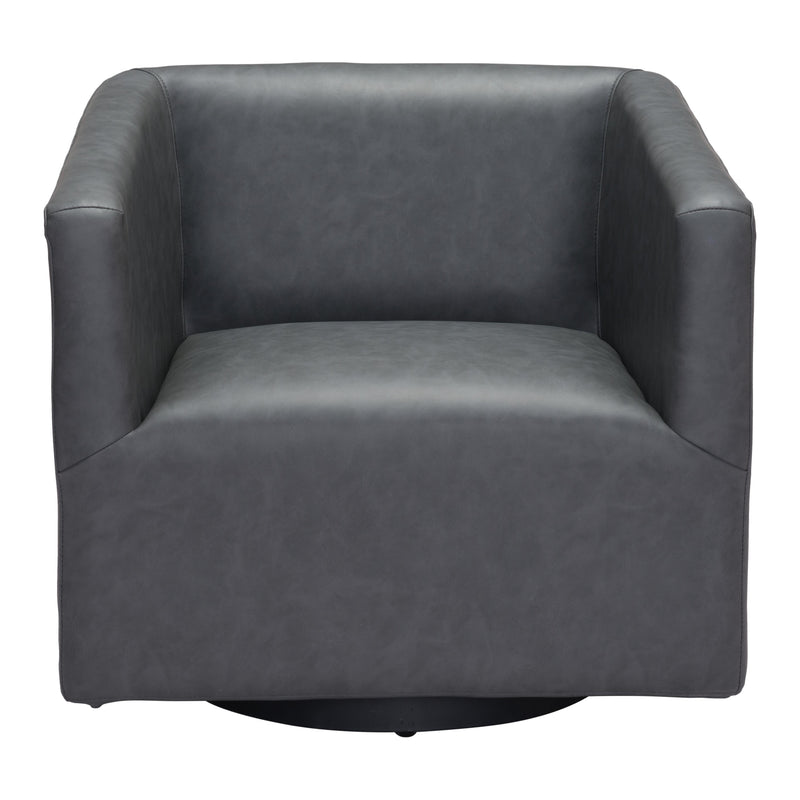 Zuo Brooks Swivel Polyurethane Accent Chair 102052 IMAGE 3