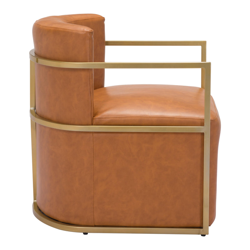 Zuo Xander Stationary Polyurethane Accent Chair 102053 IMAGE 2