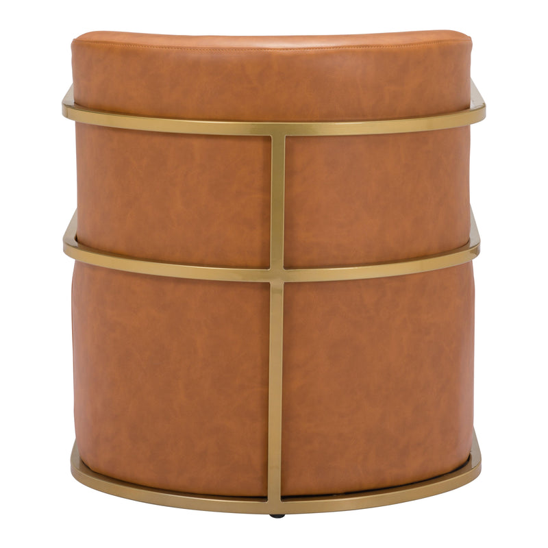 Zuo Xander Stationary Polyurethane Accent Chair 102053 IMAGE 4