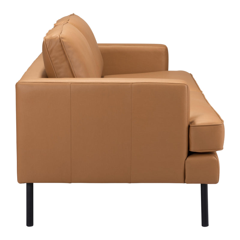 Zuo Decade 109030 Sofa - Brown IMAGE 2