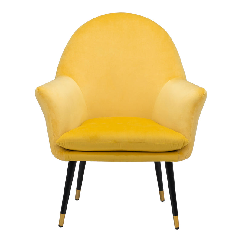 Zuo Alexandria 109047 Accent Chair - Yellow IMAGE 3