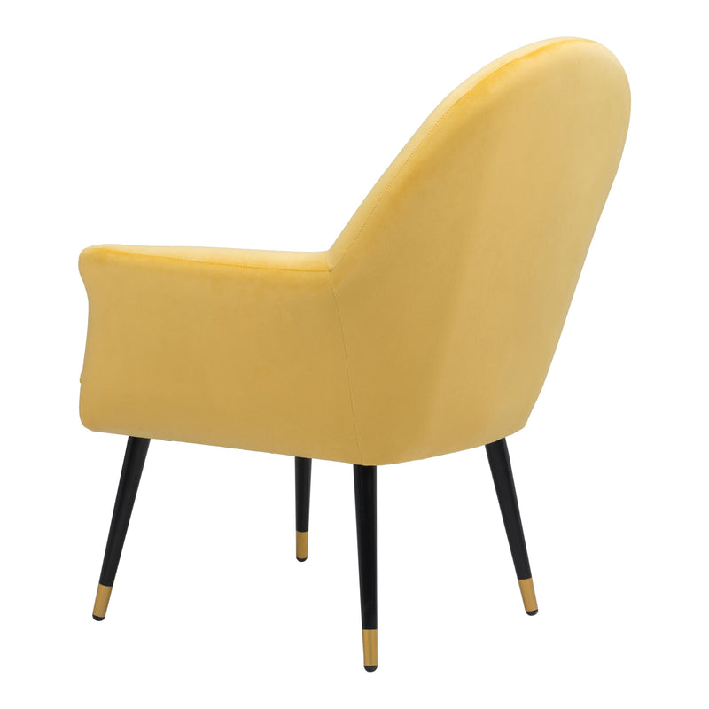 Zuo Alexandria 109047 Accent Chair - Yellow IMAGE 5