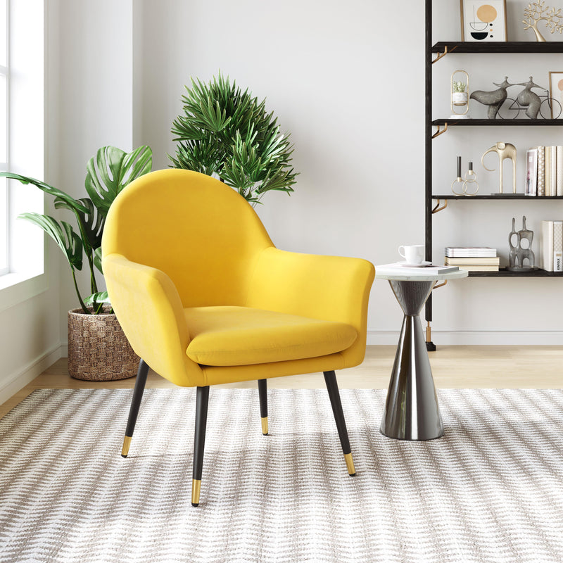 Zuo Alexandria 109047 Accent Chair - Yellow IMAGE 8