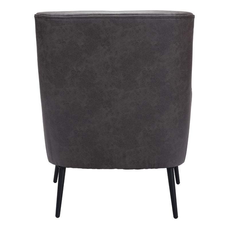 Zuo Ontario 109050 Accent Chair - Vintage Black IMAGE 4