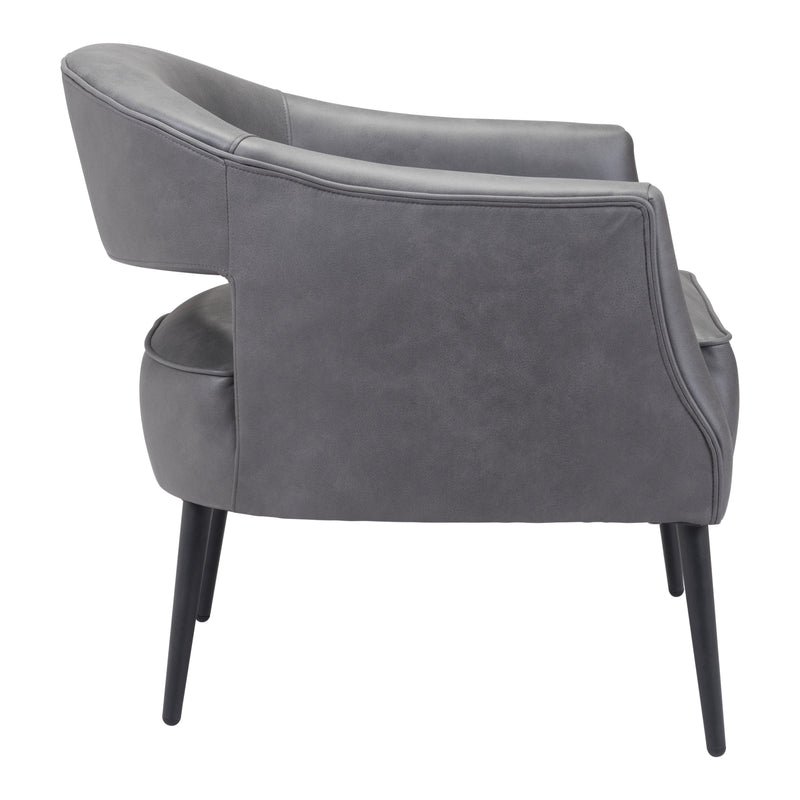 Zuo Berkeley 109052 Accent Chair - Vintage Grey IMAGE 2